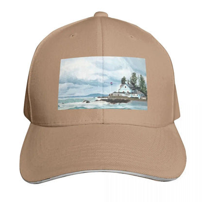 Kennebunk Maine Vintage Retro Embroidered Baseball Cap