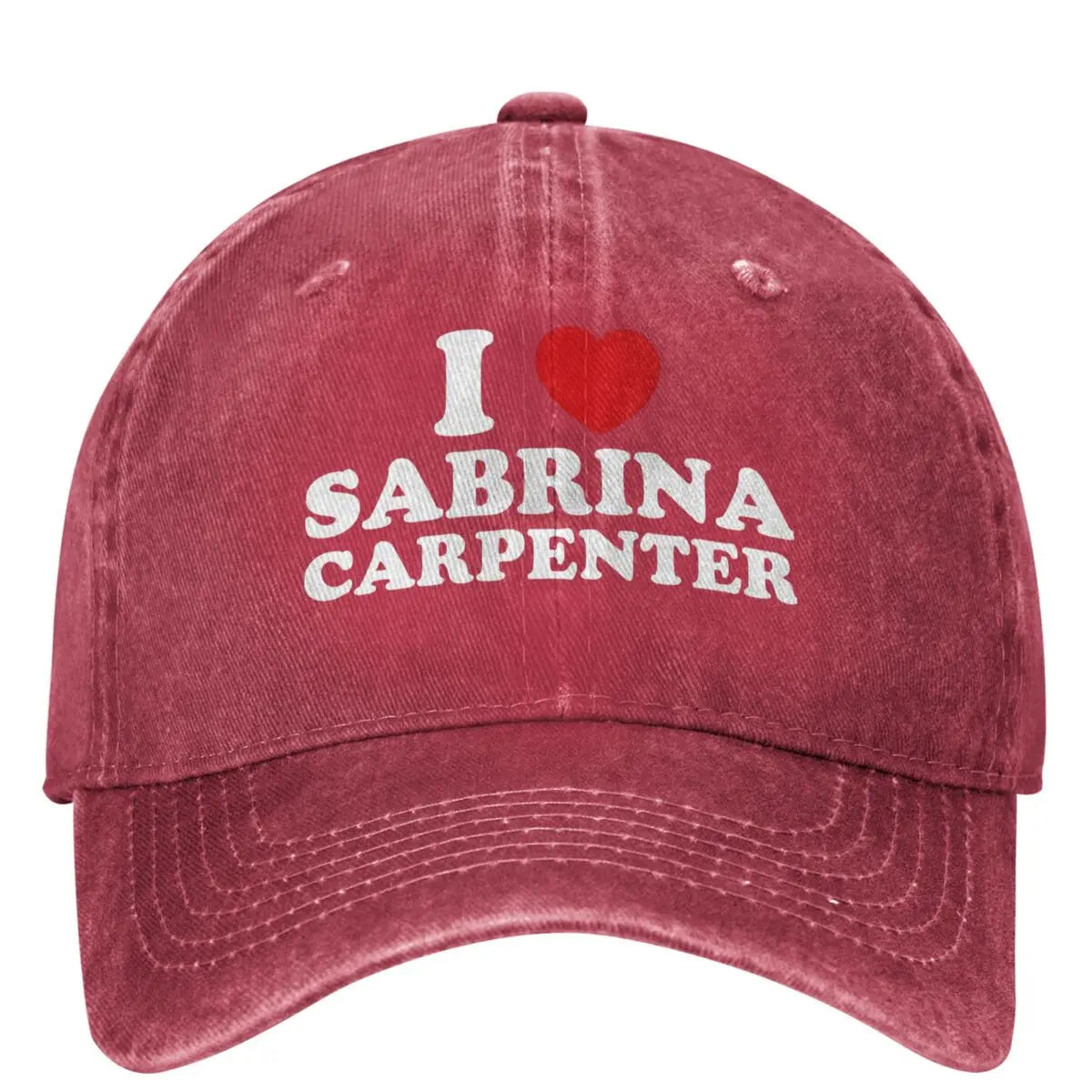 I Heart Sabrina Carpenter Merch Men Women Baseball Caps