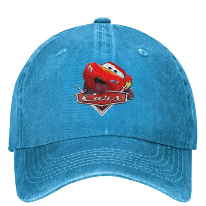 Lightning McQueen Washed Baseball Cap