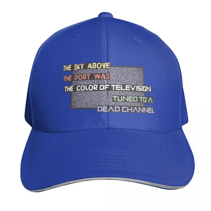 Neuromancer A Dead Channel Baseball Cap