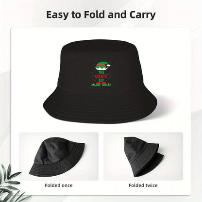 Sarcastic Elf Whimsical Christmas Creation Bucket Hat Women Men