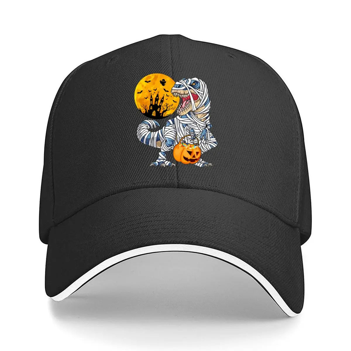 Halloween Haunted Castle Baseball Cap