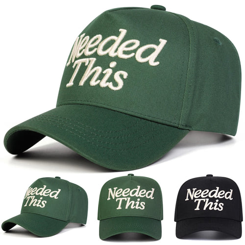 Unisex Letter Embroidery Baseball Caps