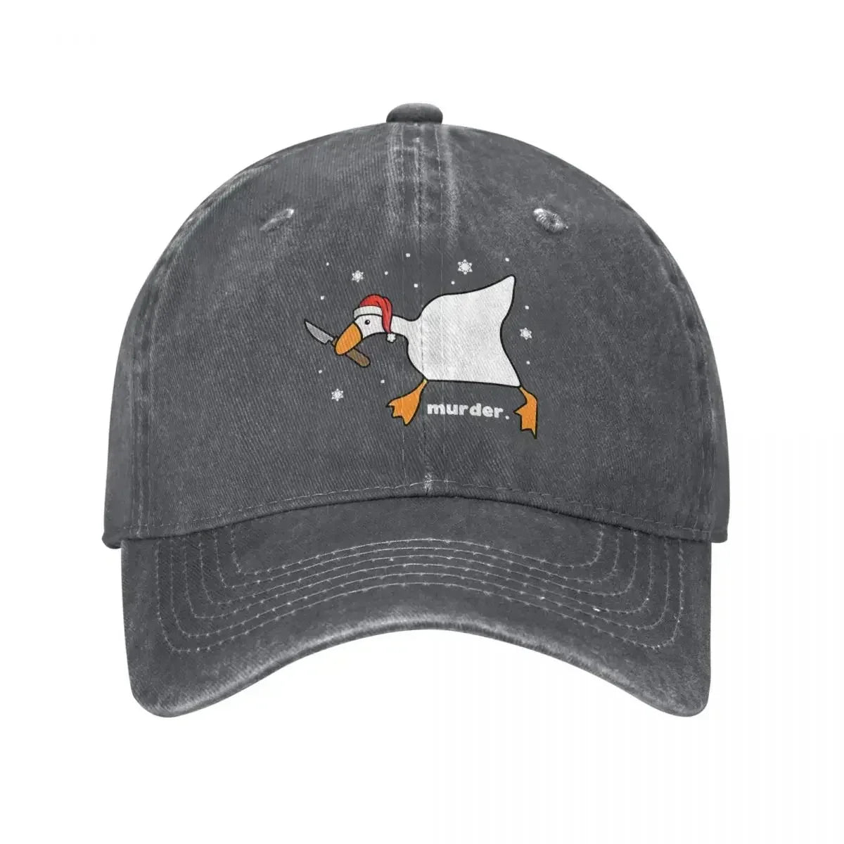 Christmas Peace Was Never An Option Baseball Cap