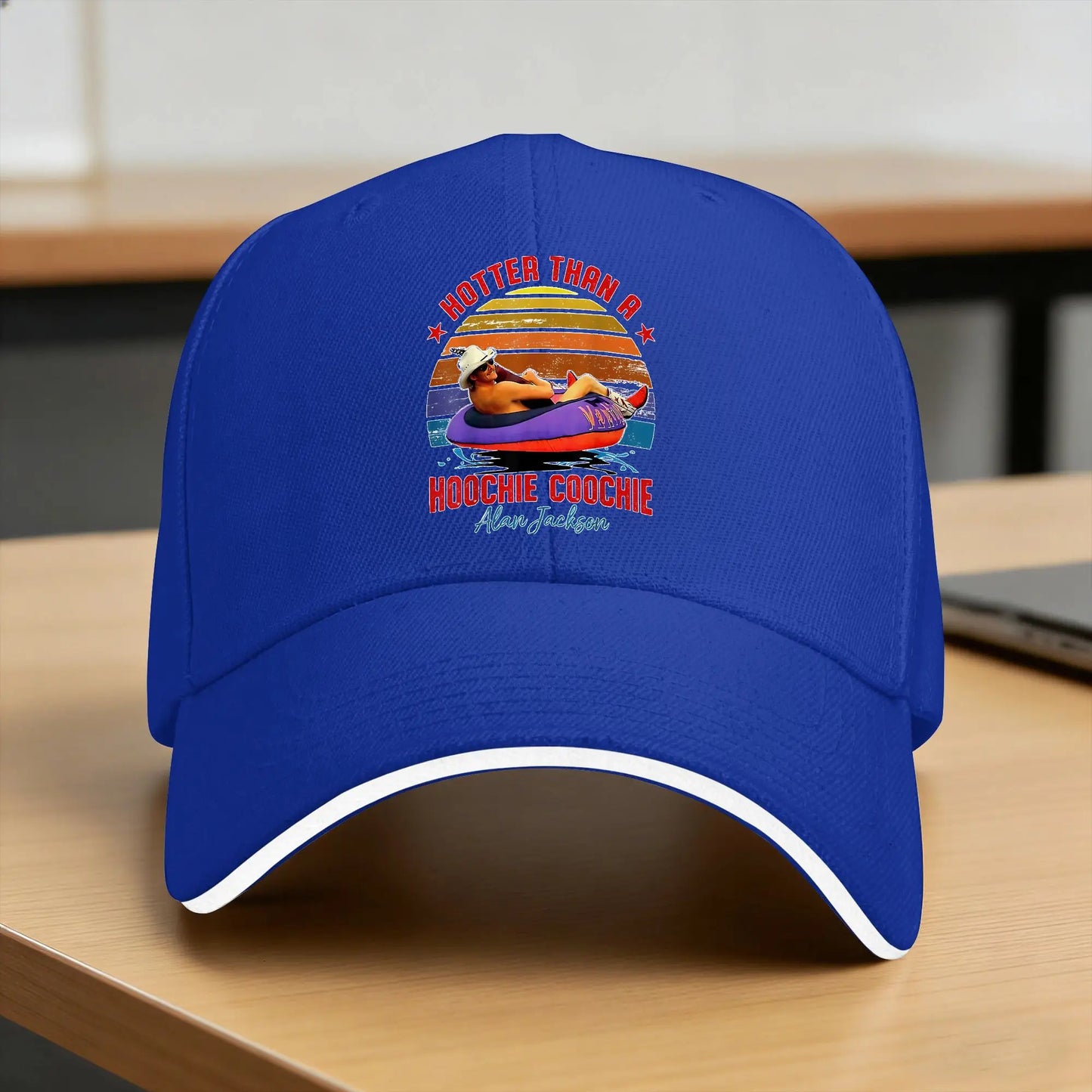 Alan Jackson Hotter Than Hoochie Coochie Baseball Cap