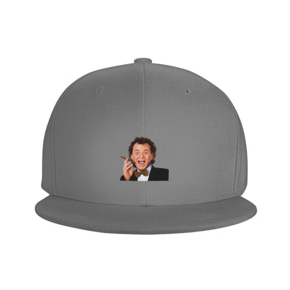 Scrooged Christmas Movie Graphic Snapback Cap