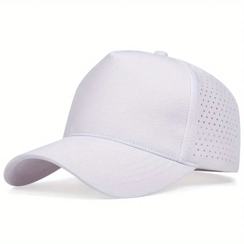 Unisex Solid Color Breathable Baseball Caps Spring And Summer