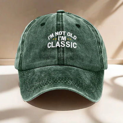 Vintage Distressed Washed Baseball Cap