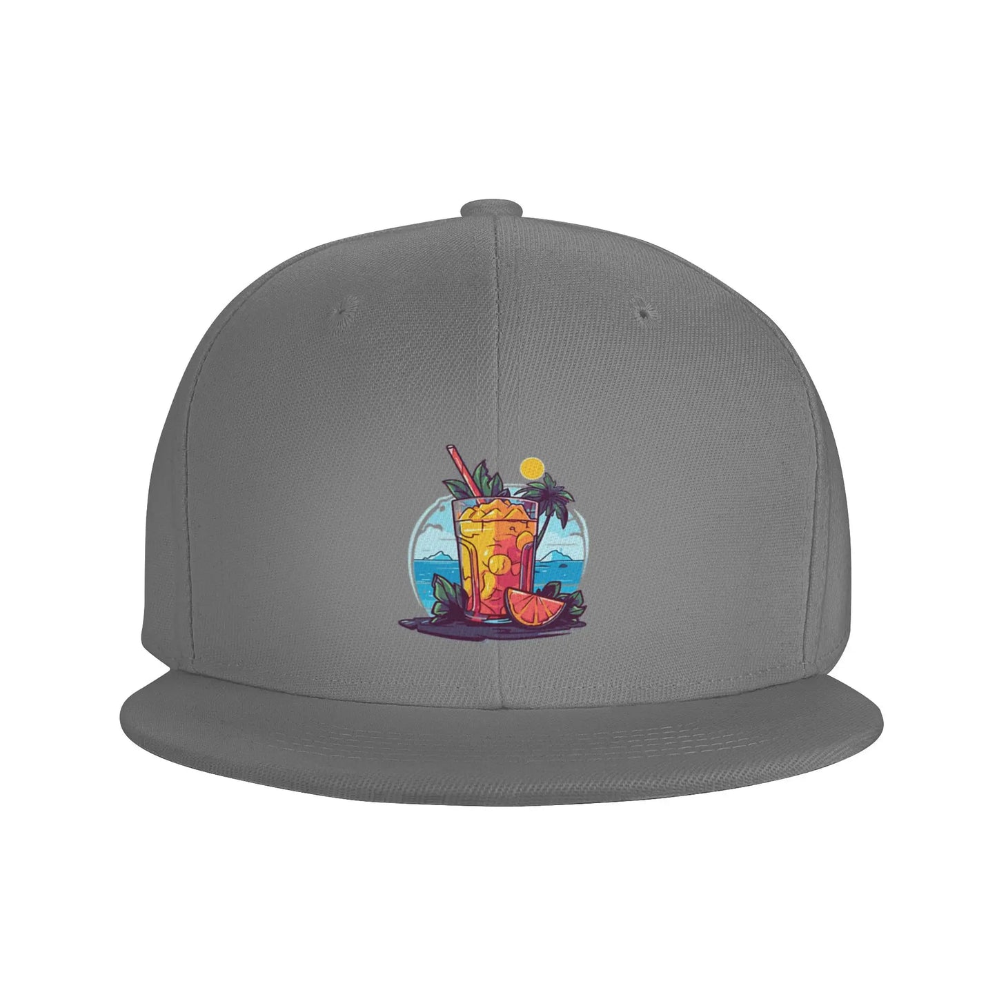 Summer Cocktail Snapback Cap