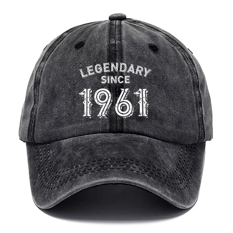 Vintage 1961 Printed Baseball Cap