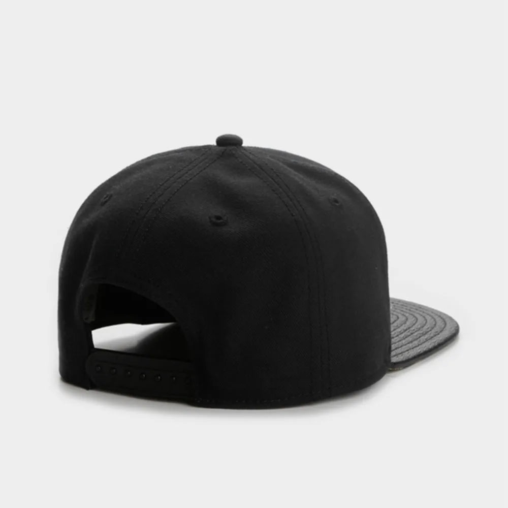 Skeleton Hand Skull Flat Bill Snapback Cap