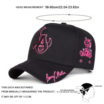 LA Love Embroidery Outdoor Baseball Cap