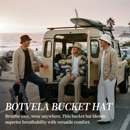 Men Cotton Bucket Hats