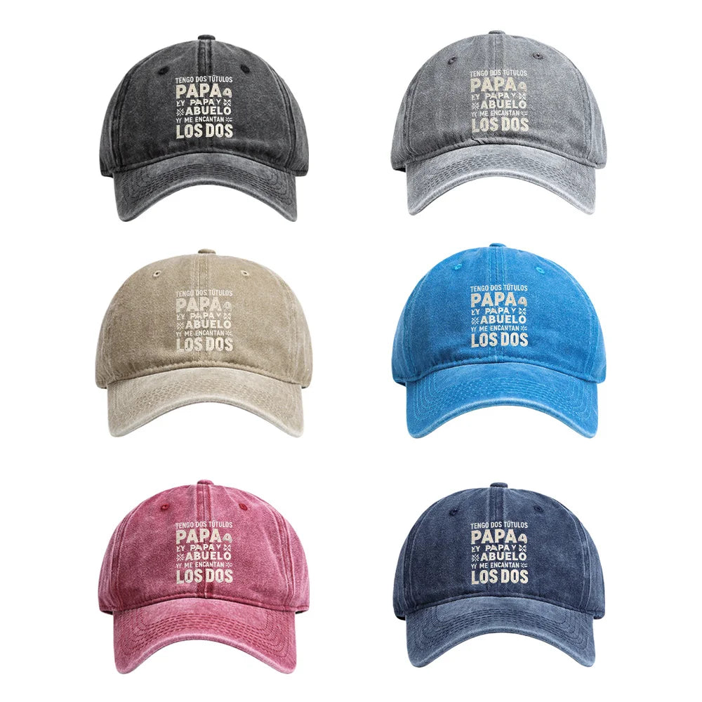 Retro Dad Grandpa Baseball Cap