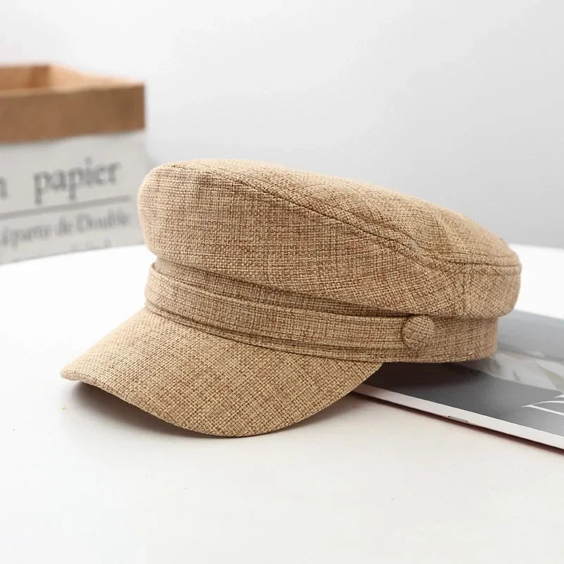 Spring And Summer Celebrity Beret Navy Hat Autumn And Winter