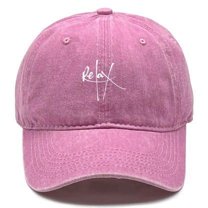 Relax Print Mesh Baseball Cap