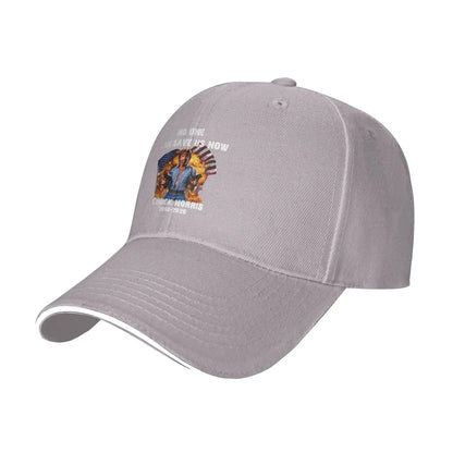 No One Can Save Us Now Chuck Norris Vintage Baseball Cap