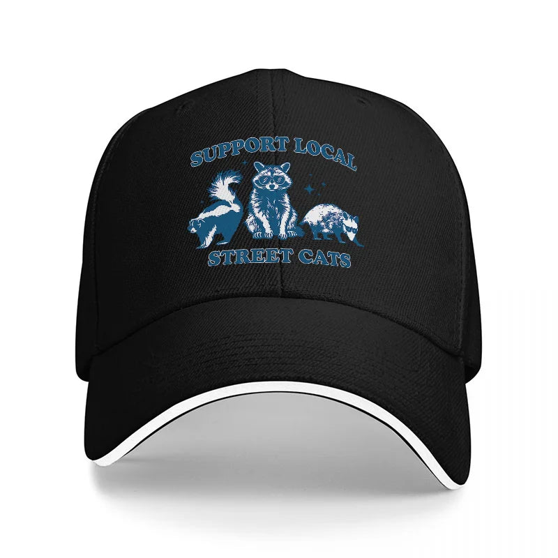 Support Local Street Cats Baseball Cap