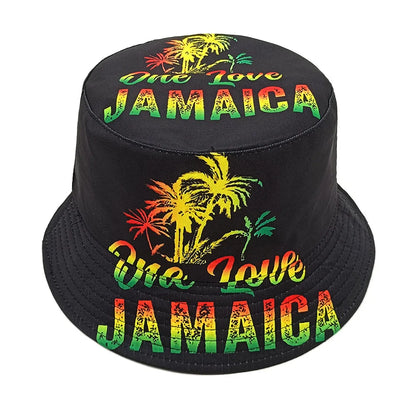 JANAICA One Love Print Bucket Hat Unisex