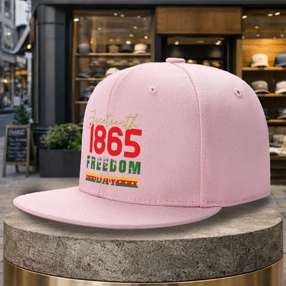Juneteenth Freedom Day Snapback Cap