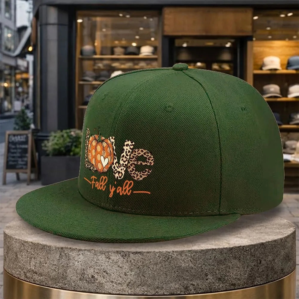 Love Fall Yall Snapback Cap