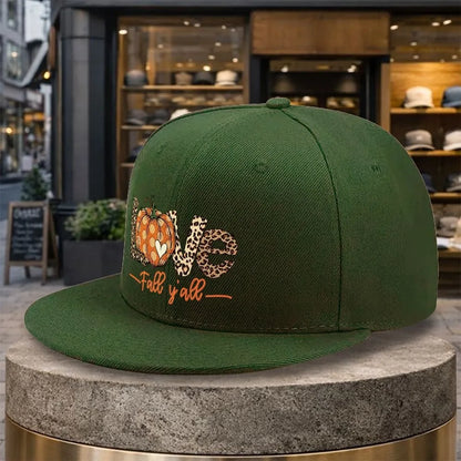 Love Fall Yall Snapback Cap