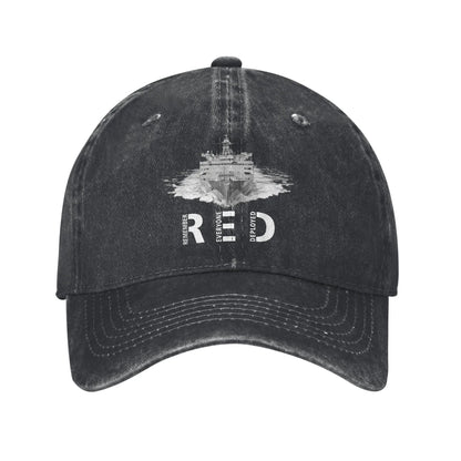 RED Friday Military Baseball Cap