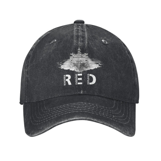 RED Friday Military Baseball Cap