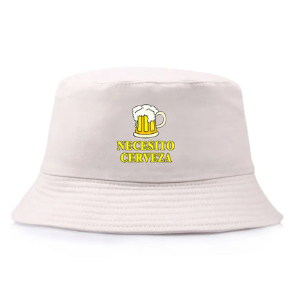Necesito Cerveza Beer Mug Bucket Hat