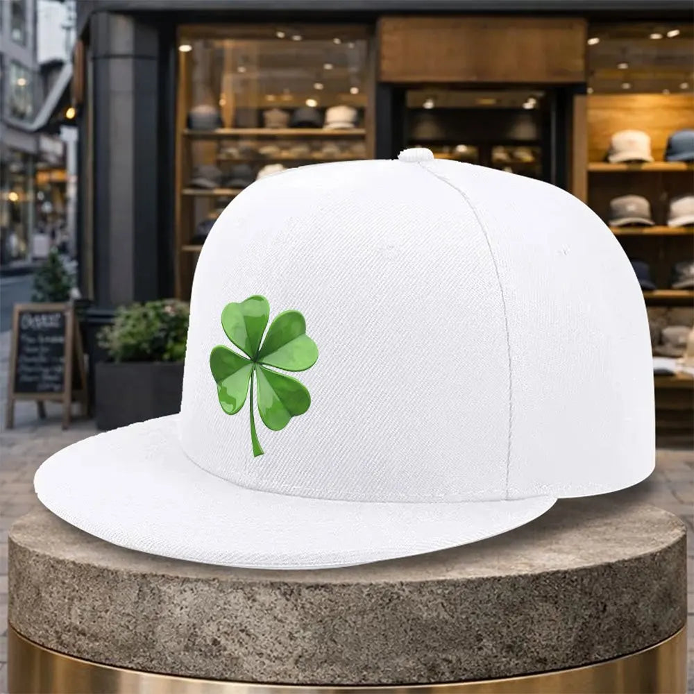 Four Leaf Clover Snapback Cap