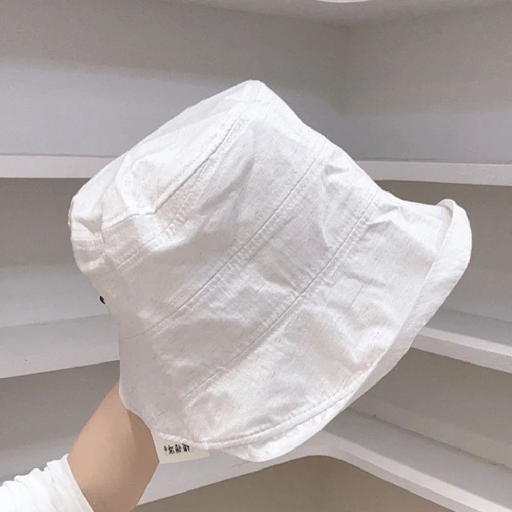 Korean Style Lightweight Wide Brim Bucket Hat