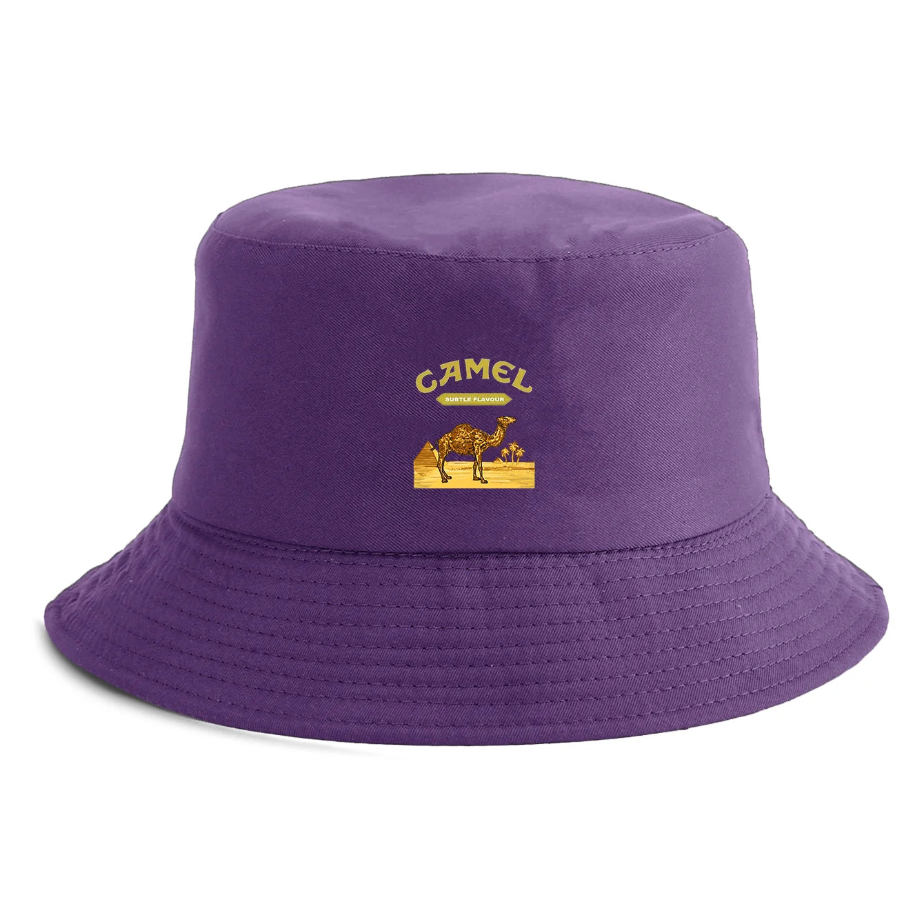 Reversible Camel Desert Print Bucket Hat