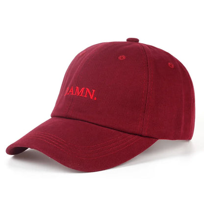 Luxury New Unisex DAMN Embroidery Baseball Designer Caps Man Woman Size 52-62cm