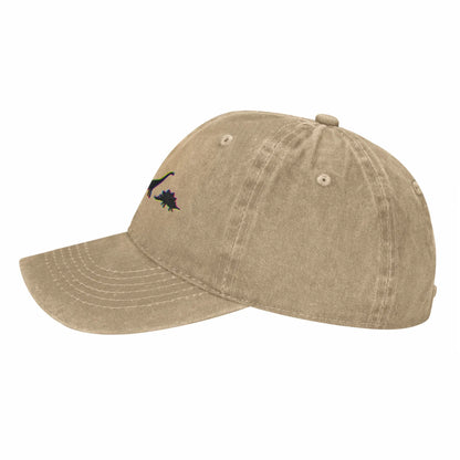 Cmyk Dinosaurs Casual Dinosaur Fossils Breathable Trucker Baseball Cap