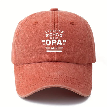 Cool Grandpa Vintage Baseball Cap