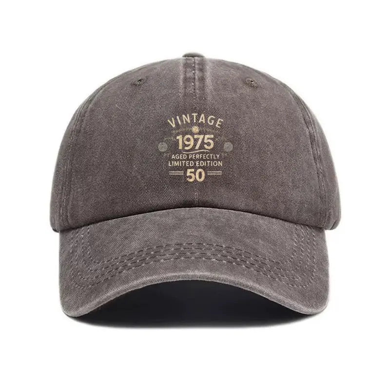 Retro Distressed Sports Baseball Cap