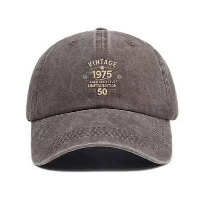 Retro Distressed Sports Baseball Cap