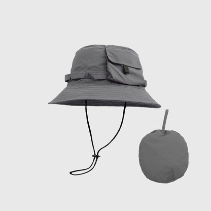 Quick-Dry Wide Brim Summer Hiking Bucket Hat