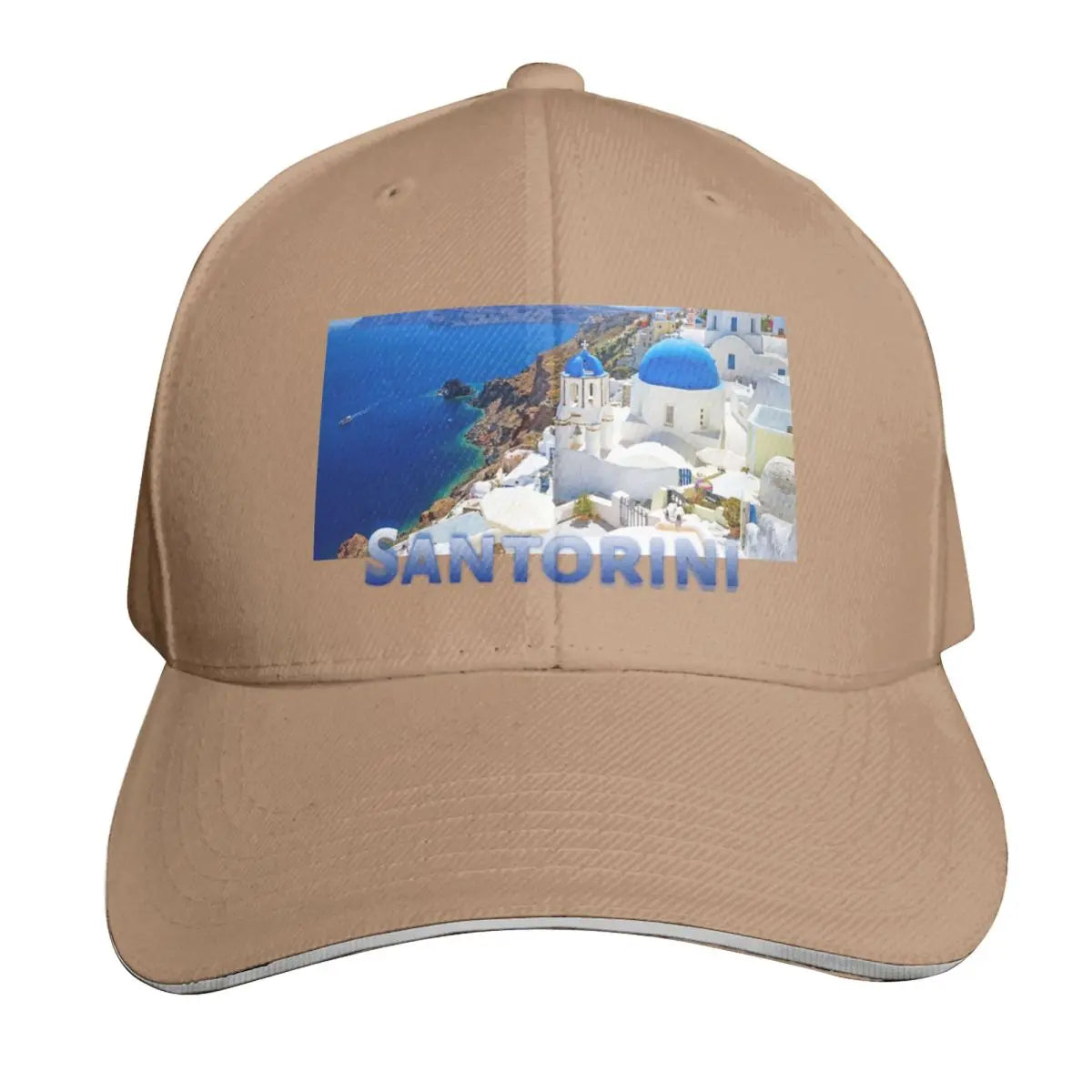 Santorini Greek Islands Callisc Baseball Cap