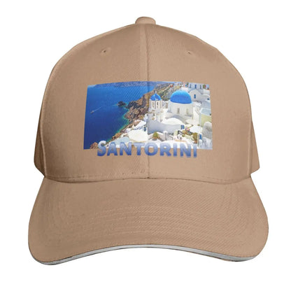 Santorini Greek Islands Callisc Baseball Cap