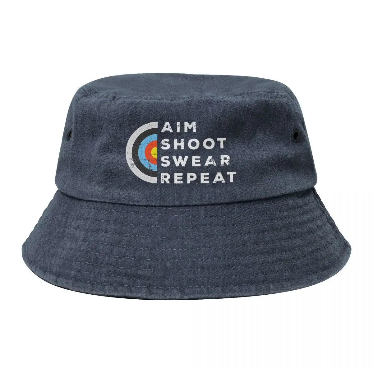 Aim Shoot Swear Bucket Hat