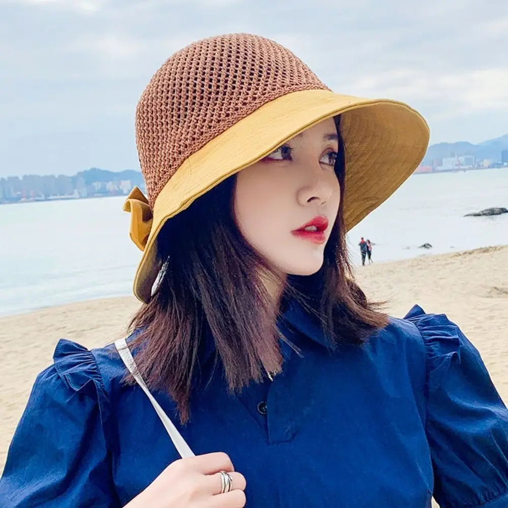 Summer UV Protection Bucket Hat