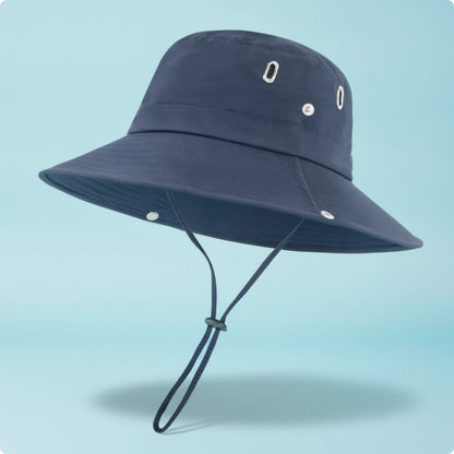 Packable Semi-Rigid Chin Strap Hiking Bucket Hat
