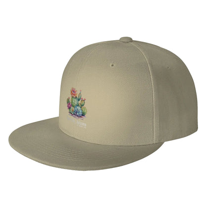 Sun City Desert Cactus Snapback Cap