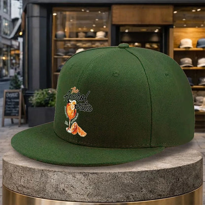Aperol Spritz Cocktail Street Style Snapback Cap