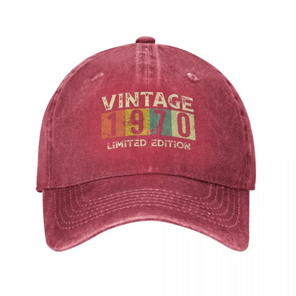Vintage 1970 Distressed Baseball Cap