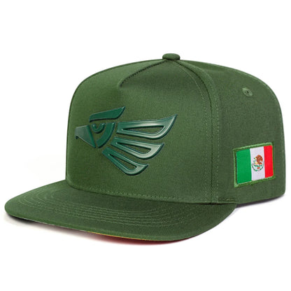 Eagle Head Embroidered Hip Hop Snapback Cap