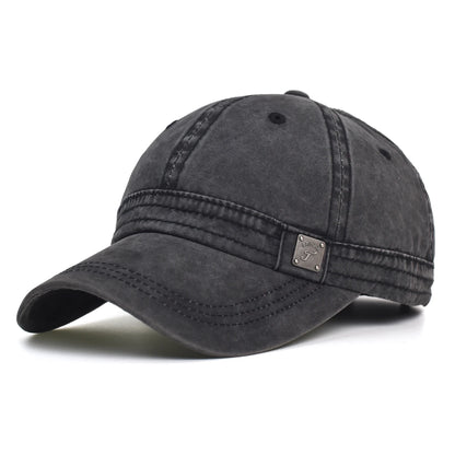 Vintage Washed Cotton Adjustable Dad Baseball Cap