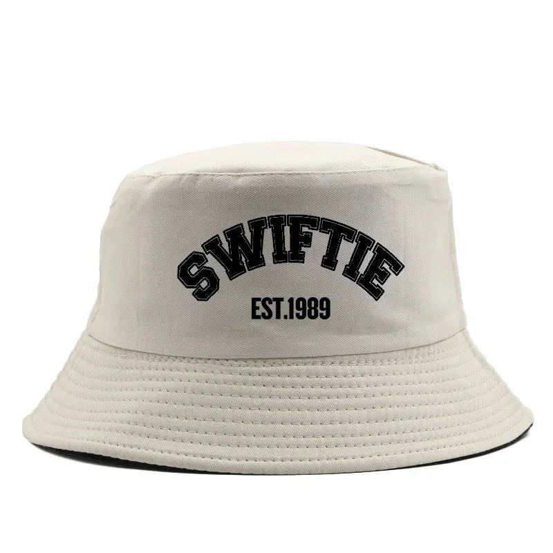 1989 Print Cotton Concert Bucket Hat Unisex