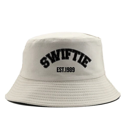 1989 Print Cotton Concert Bucket Hat Unisex